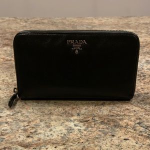 Prada Full-zip Wallet (Rehab Project!)